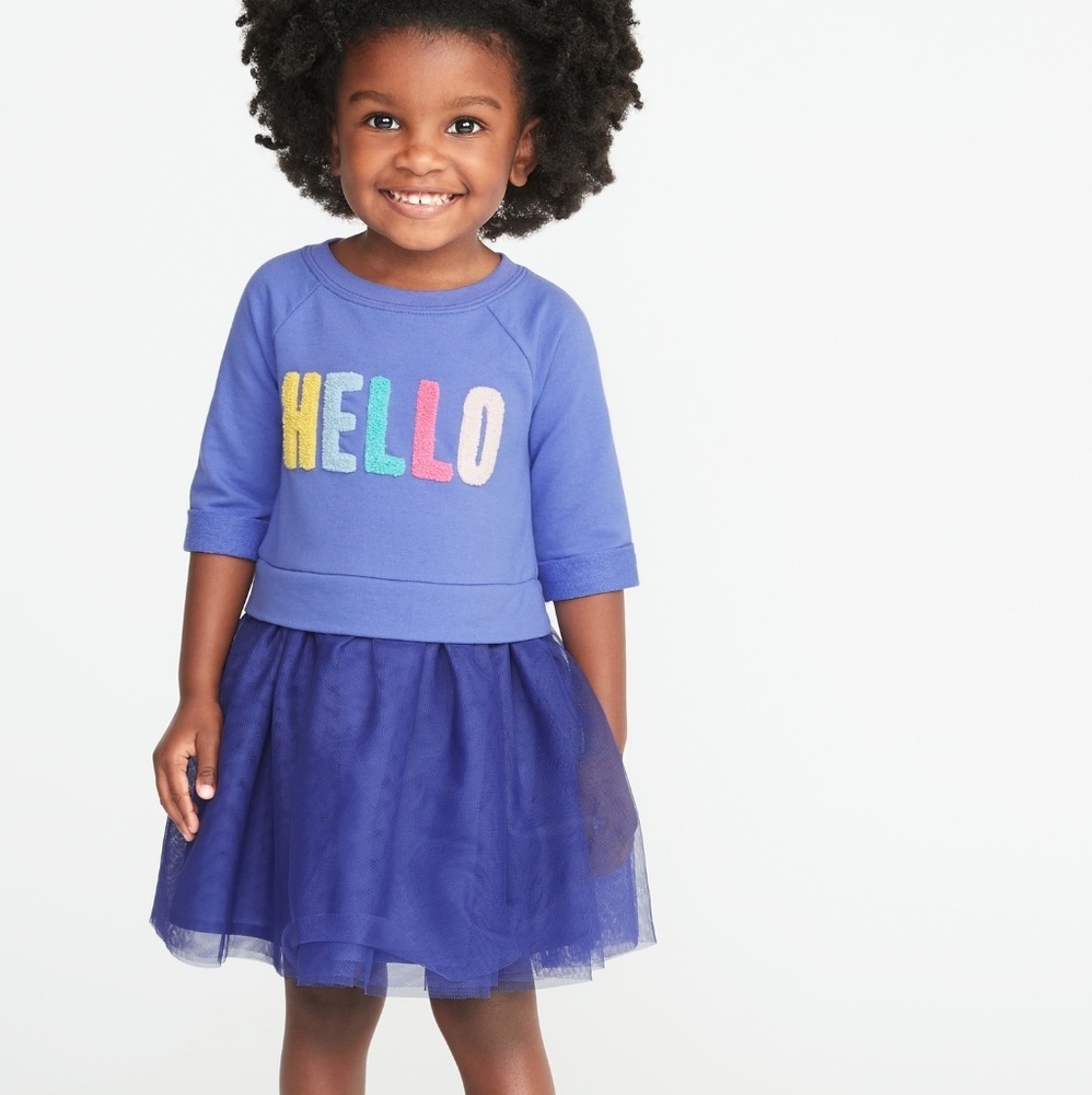 Sweatshirt Tutu Dress